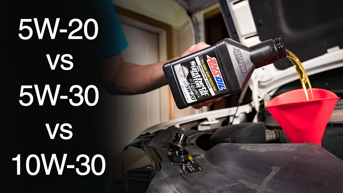 5W-20 vs 5W-30 vs 10W-30: What’s the Difference?